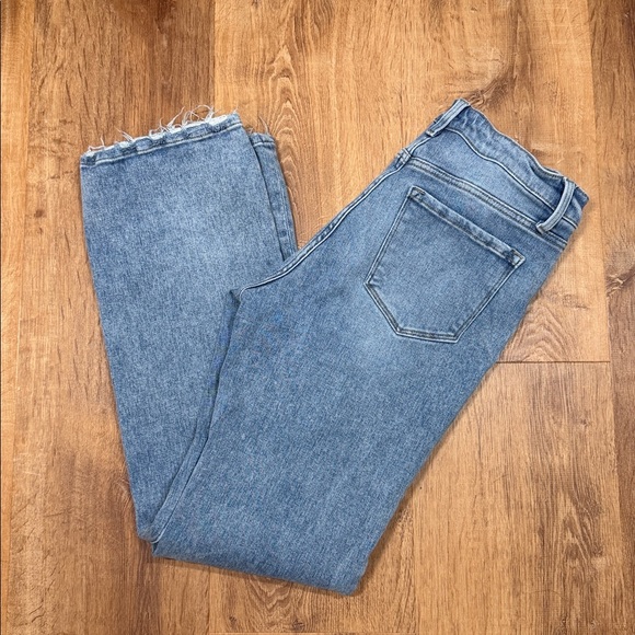 Vervet Denim - Womens Vervet Blue Straight Leg Jeans size 29 Stretchy